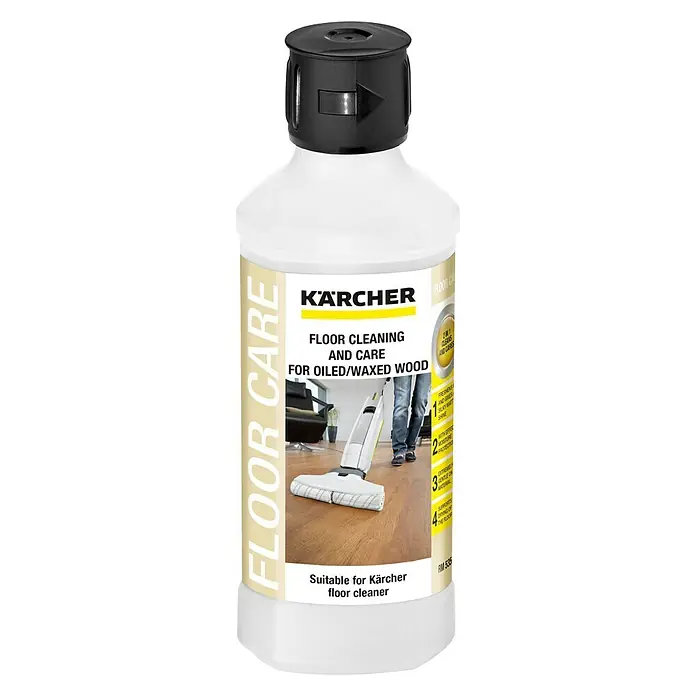 Kärcher Sredstvo za njegu podnih površina RM 535 - 500 ml, Prikladno za: Drveni podovi premazani uljem - Pogled s lijeve strane