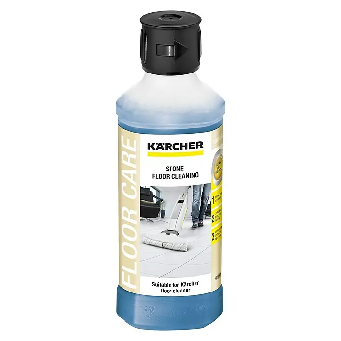 Kärcher Sredstvo za čišćenje podnih površina RM 537 - 500 ml, Prikladno za: Kamena tla - Pogled s lijeve strane
