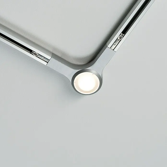 Paulmann URail L-Verbinder LED - L x B: 14,1 x 14,1 cm, Metall, 1-flammig - Stimmungsaufnahme