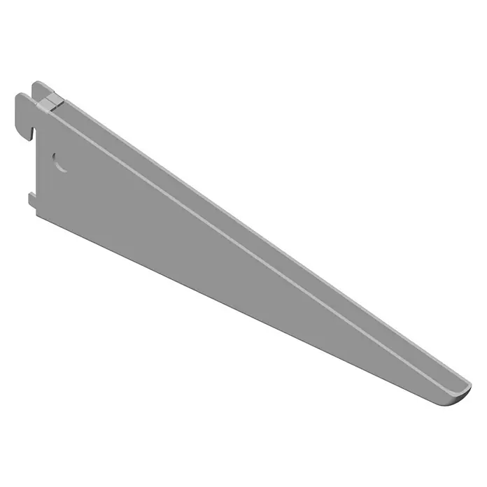 Element System Soporte en forma de U - Aluminio, Específico para: Soporte con trama de 50 mm, Largo: 22 cm, Carga soportada: 50 kg, 1 ud.