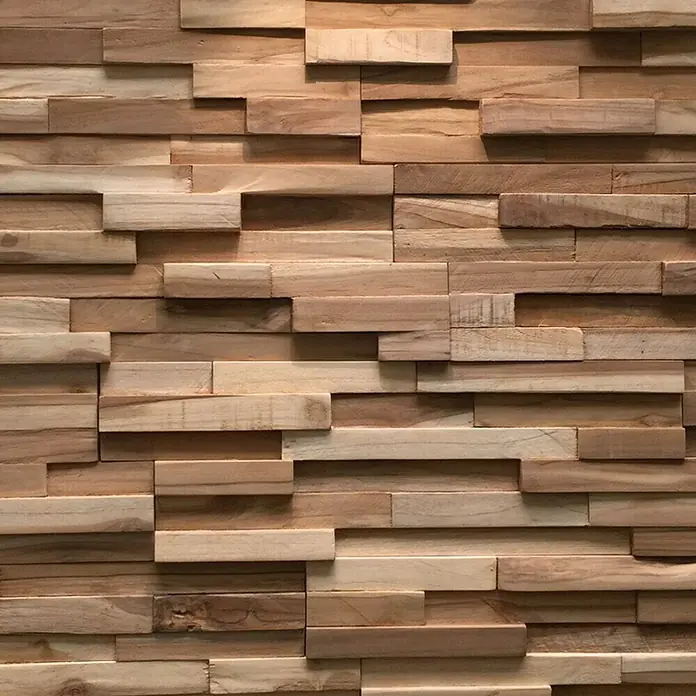 Panel de revestimiento Ultrawood Teka Firenze - 49,5 cm x 18 cm x 12,5 mm