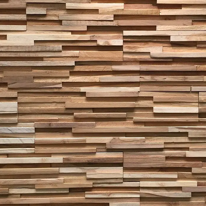 Panel de revestimiento Ultrawood Teka Toscani - 49,5 cm x 18 cm x 12,5 mm