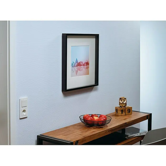 Tesa Clavo adhesivo ajustable - Apto para: Paredes pintadas, Carga soportada: 1 kg, 2 uds., Blanco