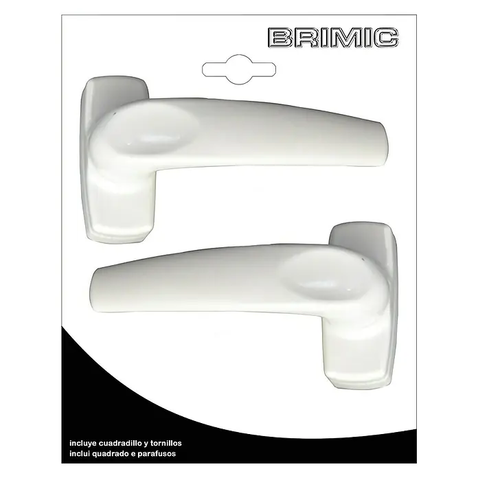 Micel Brimic Juego de manillas 6802 - Largo: 12 cm, Blanco