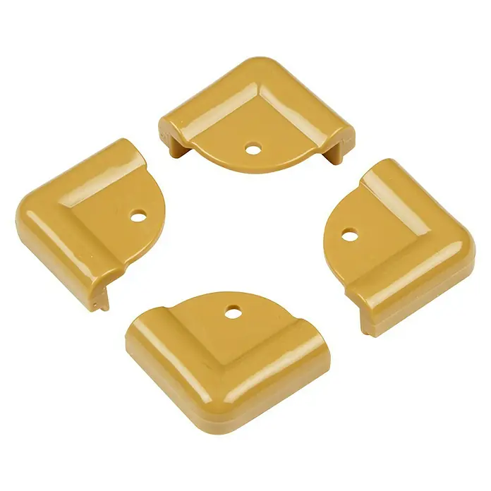 Arregui Protector para esquina A-1044032 - Marrón, 4 uds.