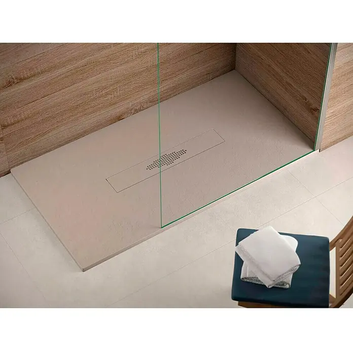 Plato de ducha Murcia - L x An: 70 x 100 cm, Blanco