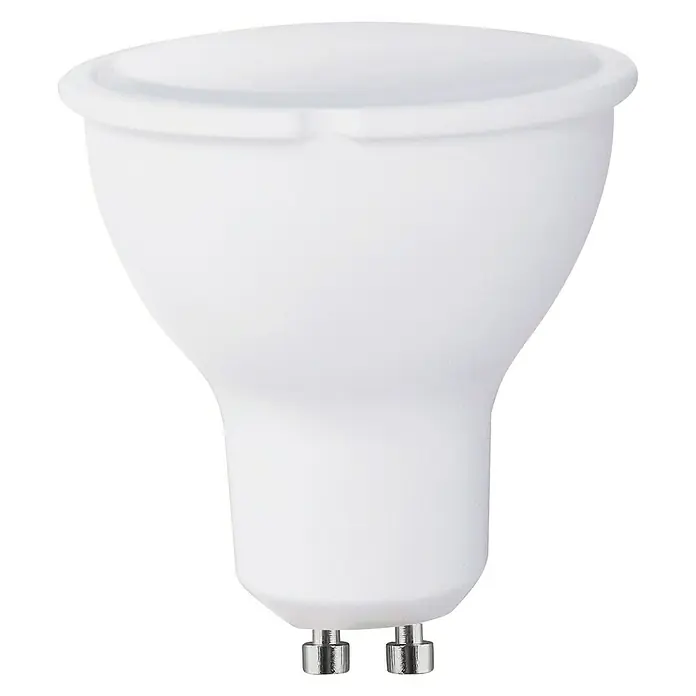 Cristal Record Bombilla reflectora LED - 6 W, GU10, 3 uds., Blanco neutro