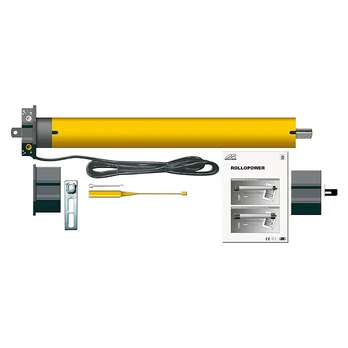 Schellenberg Motor tubular Maxi Standard - Específico para: Persianas enrollables hasta 20 kg, Diámetro eje octogonal: 60 mm