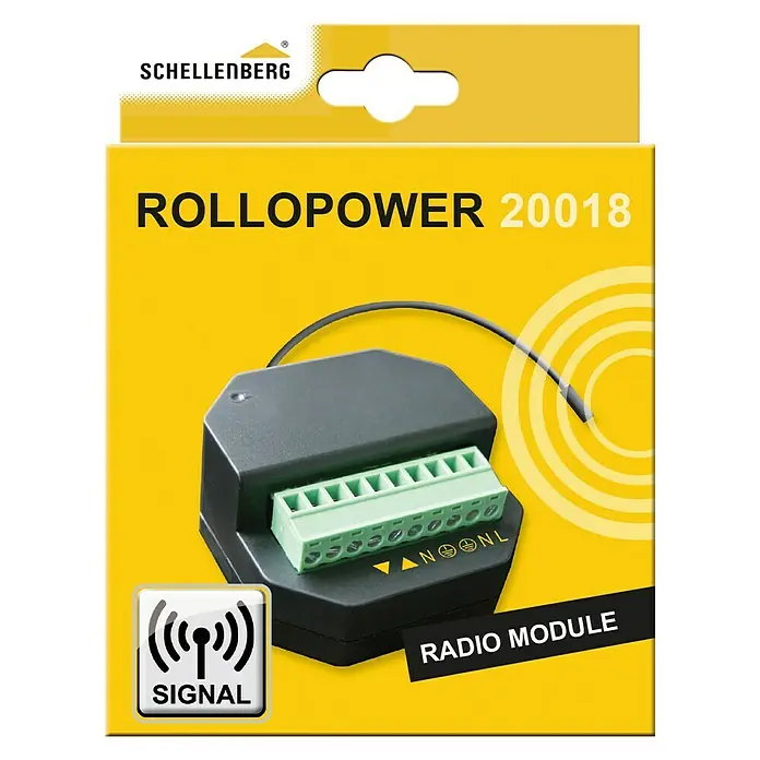 Schellenberg Receptor inalámbrico 20018 - Apto para: Persiana