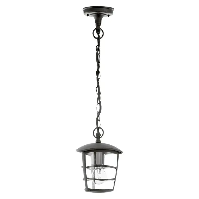 Eglo Aloria Lámpara colgante - 60 W, Altura: 68,5 cm, Negro, E27