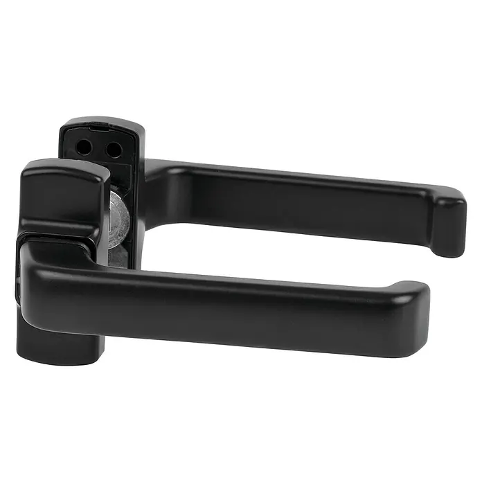 Manilla para ventana - Aluminio, Negro