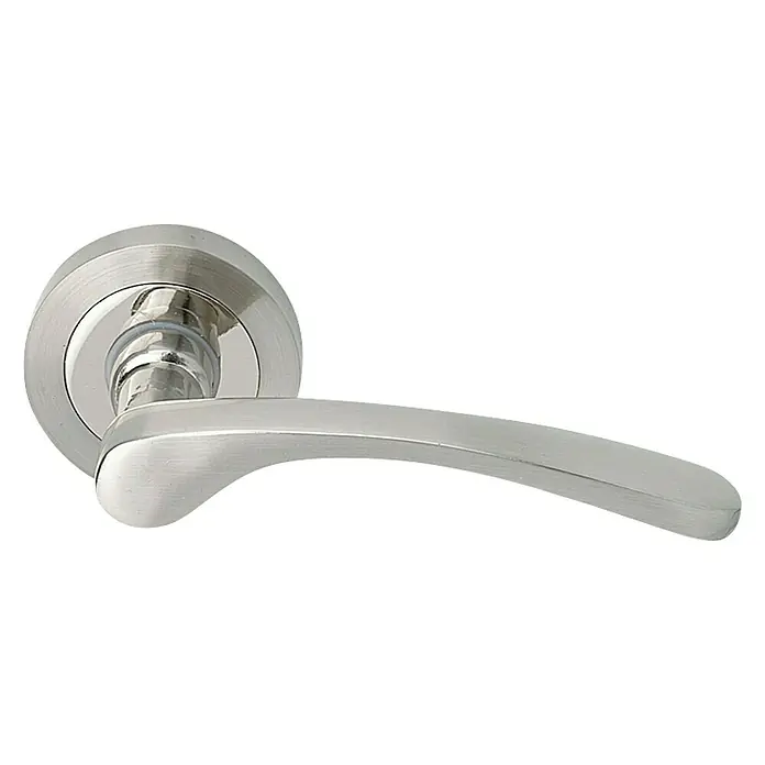 GDK Juego de manillas A01-624 - Largo: 12 cm, Plateado