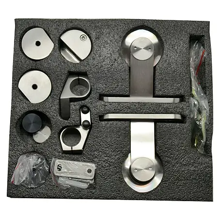 Set completo de herrajes para puertas correderas de madera
