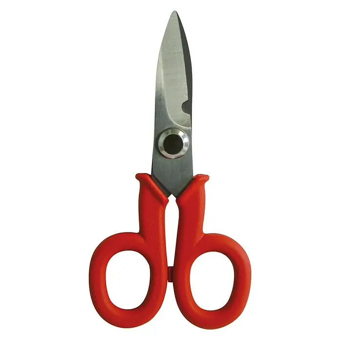 Super Ego Tijeras de trabajo para electricistas - Longitud de corte: 42 mm, Largo: 14,4 cm