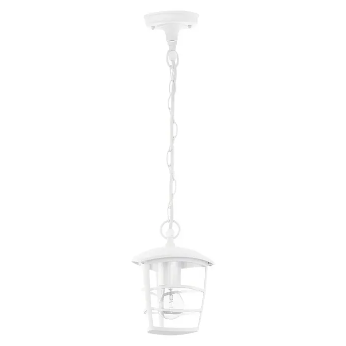 Eglo Lámpara colgante Aloria - 60 W, Altura: 68,5 cm, Blanco, E27