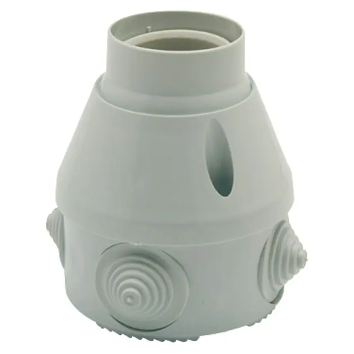 Famatel Casquillo para lámparas Orient - Blanco, E27