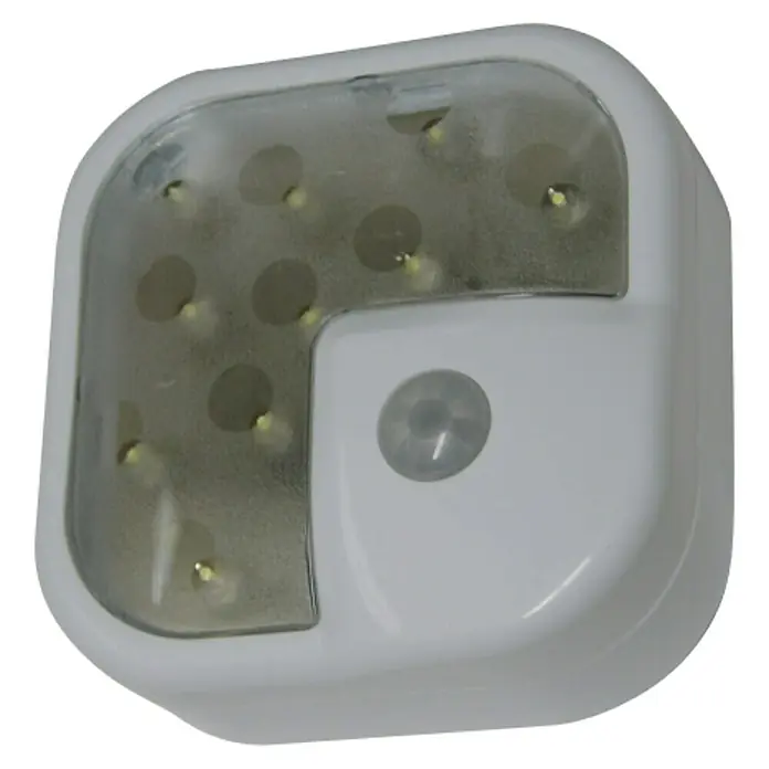 Eurobric 2000 Luz de armario LED con sensor - 10 luces, Blanco