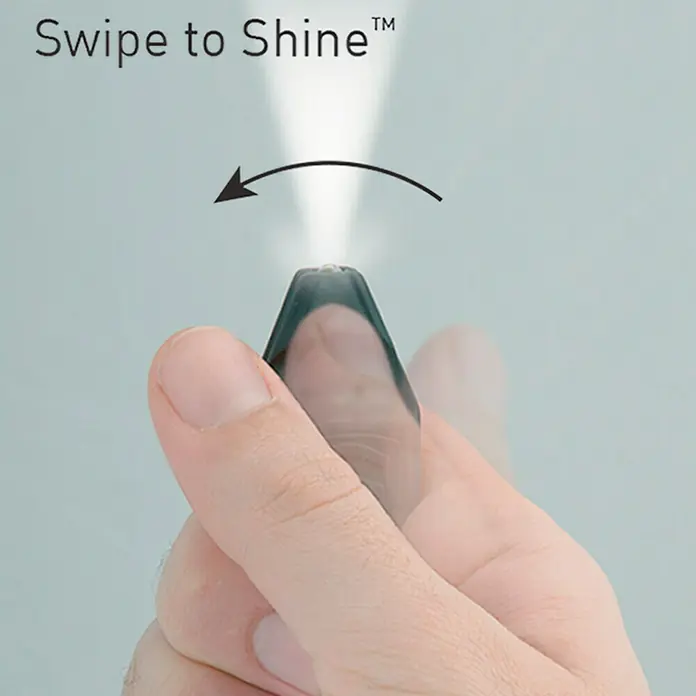 Linterna LED llavero - Negro
