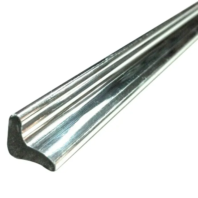 Perfil de sellado vierteaguas inferior adhesivo - L x An x Al: 100 cm x 11 mm x 9,5 mm
