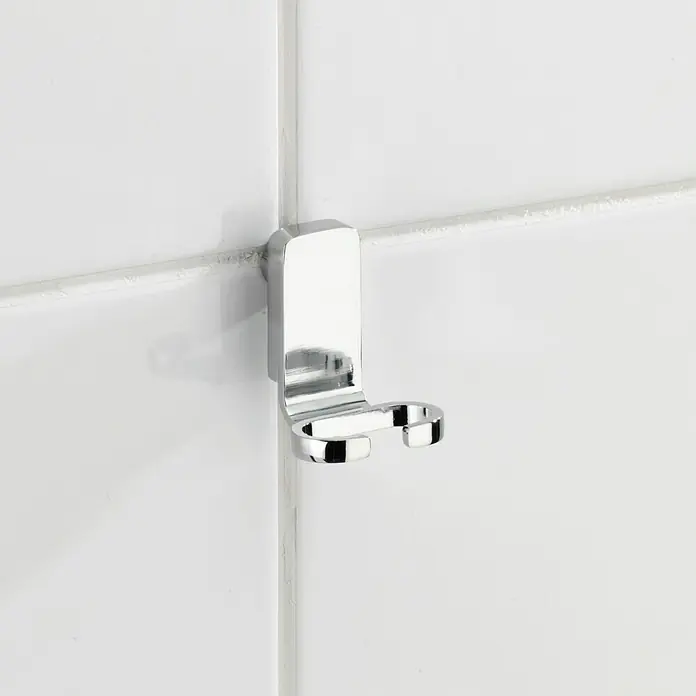 Wenko Rasqueta para limpiar el baño y la ducha Premium - Cromo