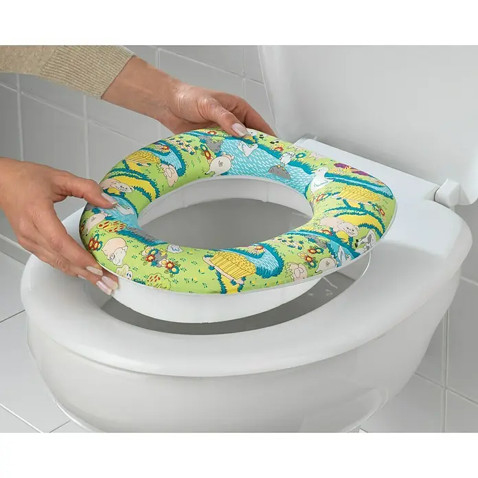 Wenko Asiento de inodoro infantil Baby Soft - Multicolor