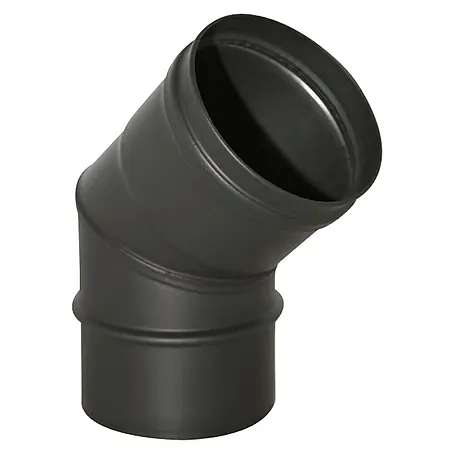 Codo para tubos de pellets