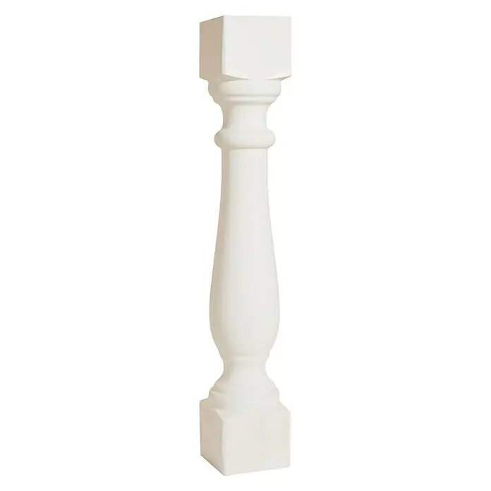Balaustrada Italia 75 - 12 x 12 x 75 cm, Blanco, Hormigón
