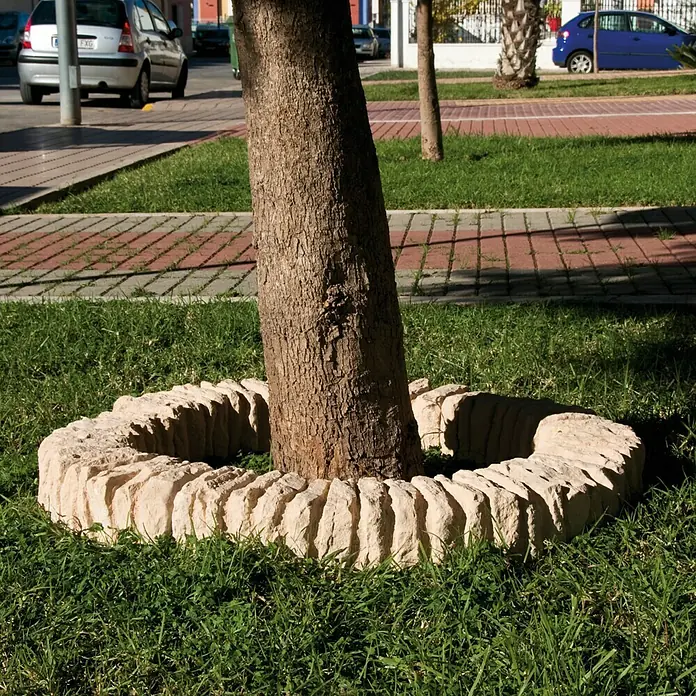 Cerco para árboles Tostado - Diámetro: 100 cm - 70 cm