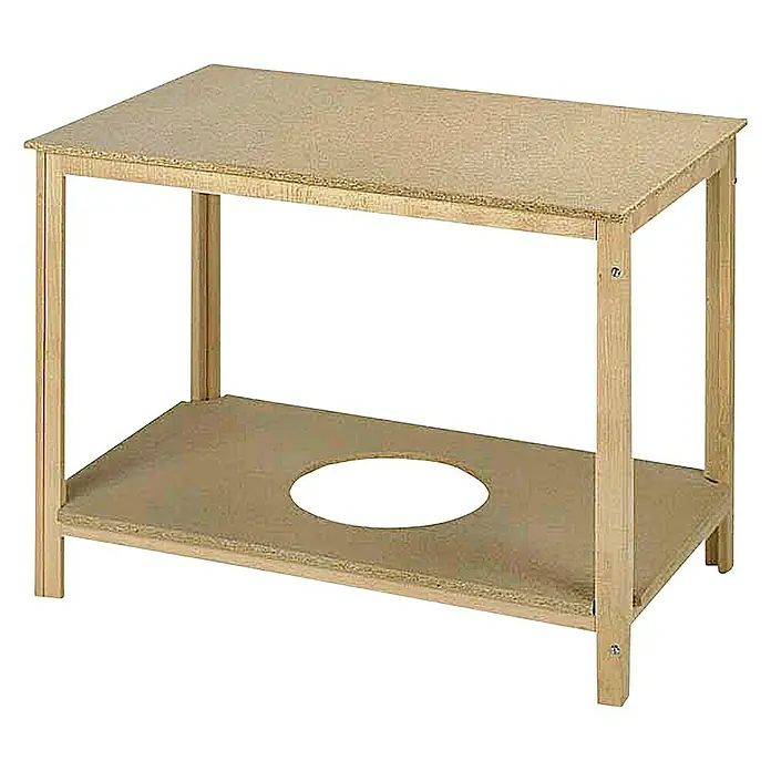 Mesa Camilla rectangular - 120 x 75 cm