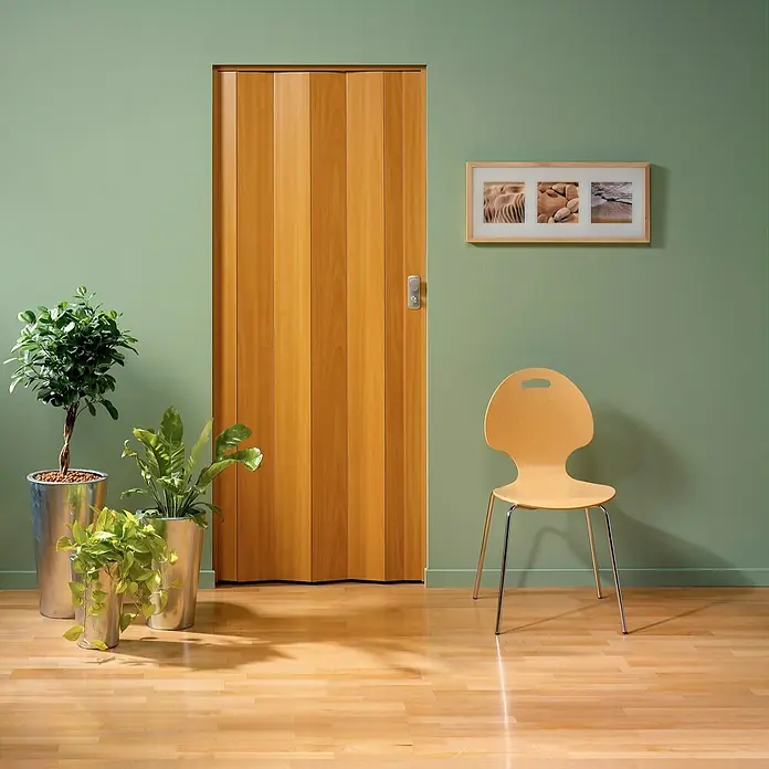 Grosfillex Puerta plegable Spacy - Limonero, 84 x 205 cm