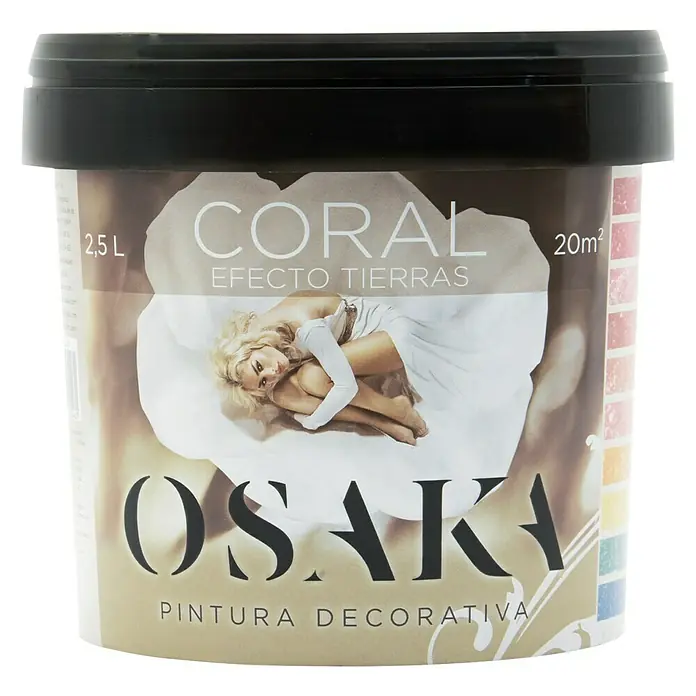 Osaka Pintura para paredes base neutra Coral - Neutro, 2,5 l