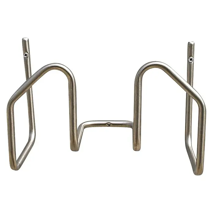 Portamangueras manual de pared Inox - Metal