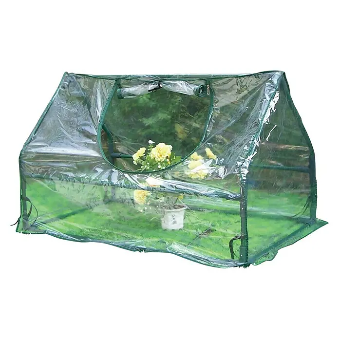 Invernadero Suelo - L x An x Al: 100 x 60 x 60 cm, Verde
