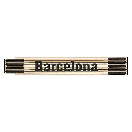 BAUHAUS  Metro de madera Barcelona