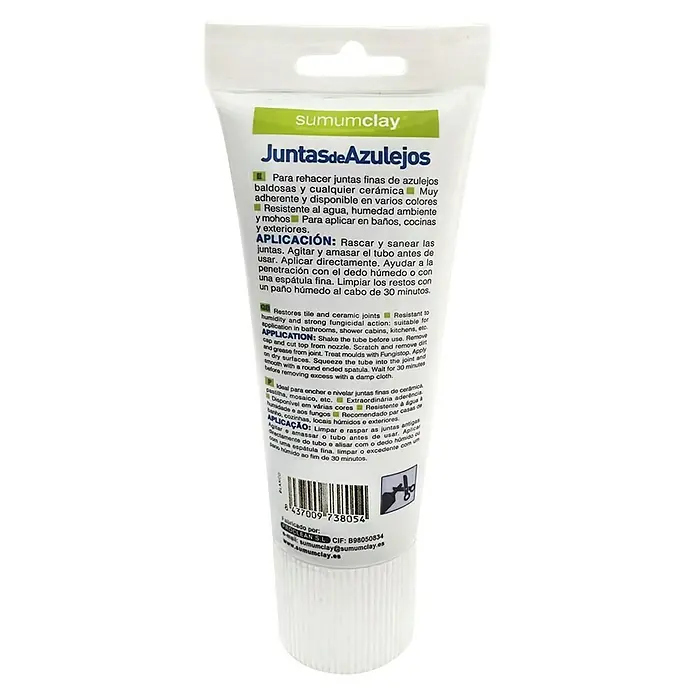 Masilla Juntas de Azulejos - Blanco, 200 ml