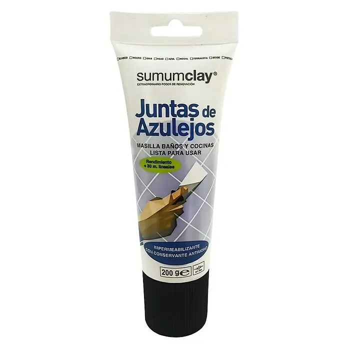 Masilla Juntas de Azulejos - Negro, 200 ml