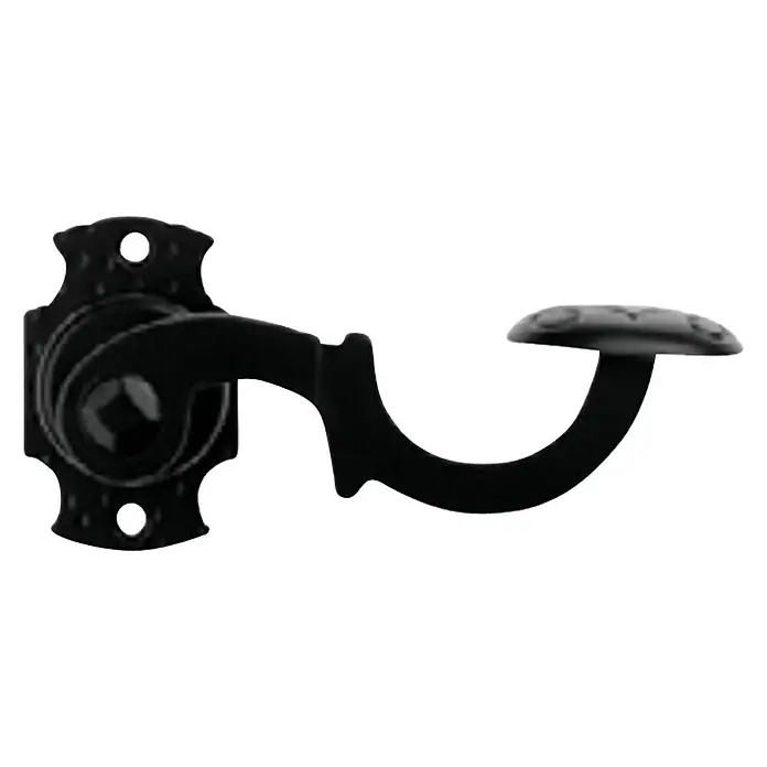 GDK Juego de manillas Rústica 0230/97 - Largo: 27,5 cm, Negro
