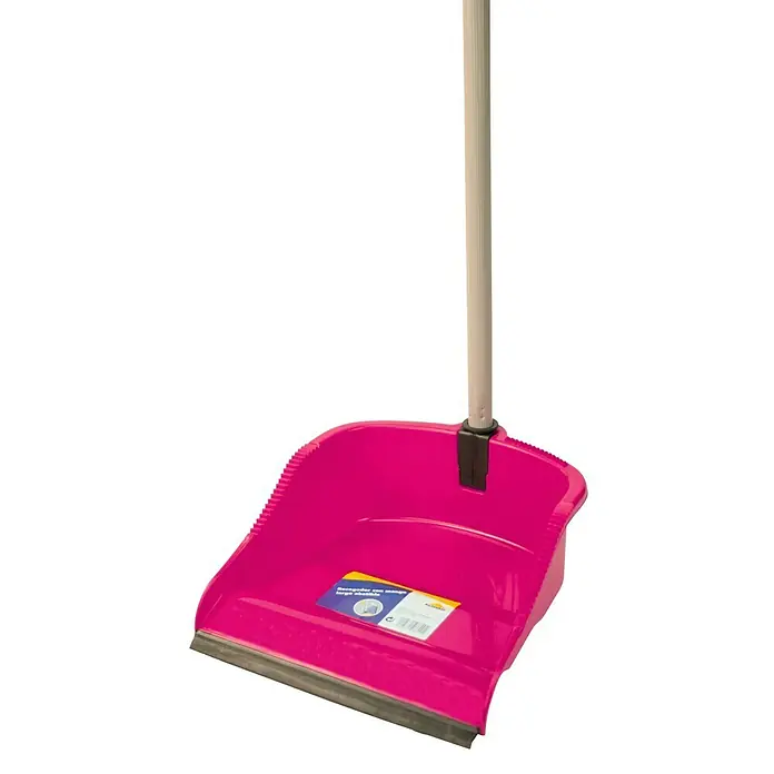 Rozenbal Recogedor mango largo - Plástico, Altura: 82 cm