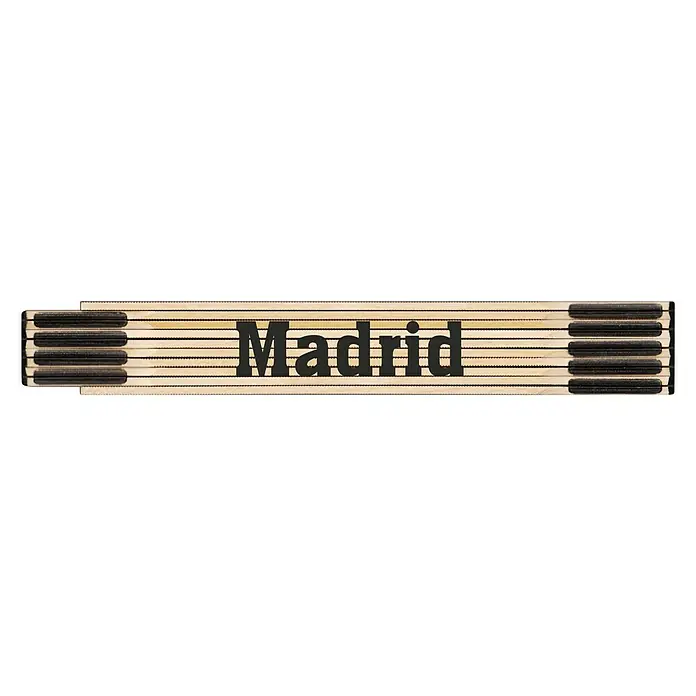 BAUHAUS Metro de madera Madrid - Largo: 200 cm