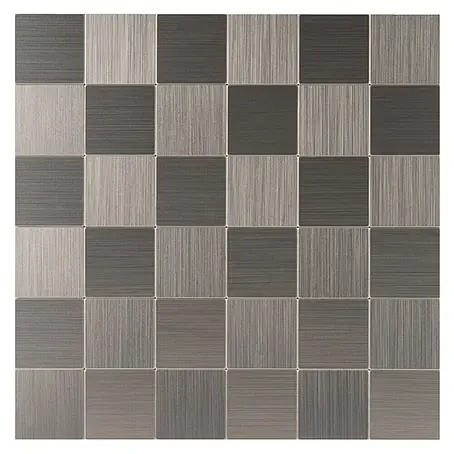 Baldosa de mosaico autoadhesivo Metal 2