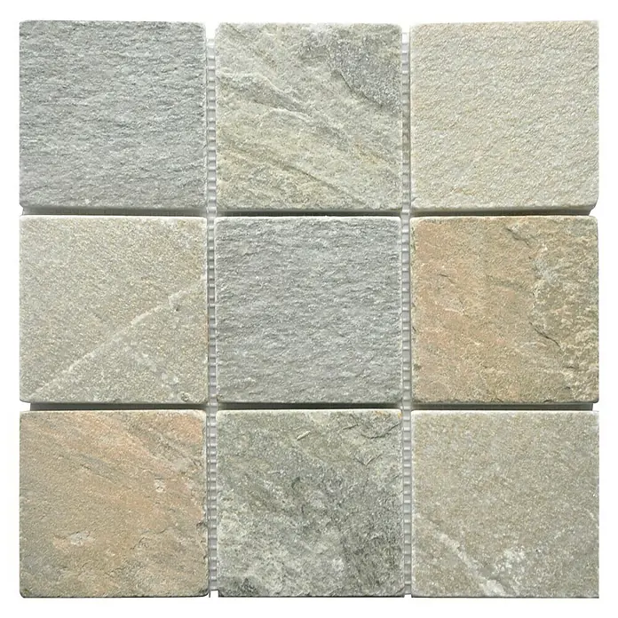Baldosa de mosaico Madras - 30 x 30 cm, Crema