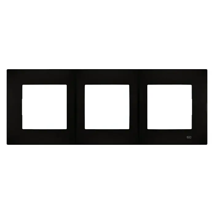 BJC Viva Marco - Negro, x 3, Plástico, Montaje en la pared