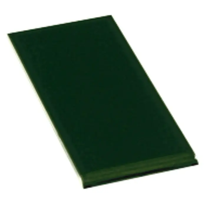 Baldosa decorativa vierteaguas - 28 x 14 cm, Verde oscuro