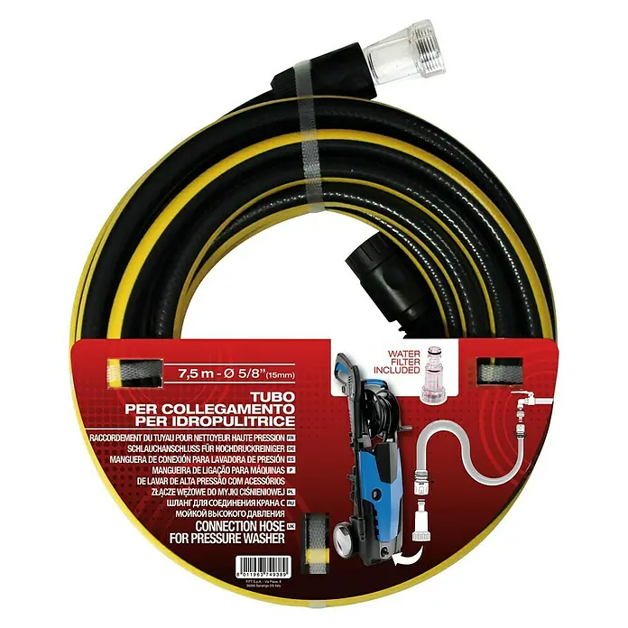 Fitt Kit de manguera para hidrolimpiadora - Largo: 7,5 m