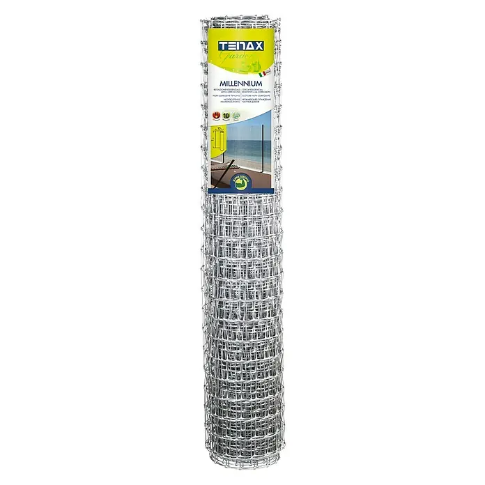 Malla protectora Millenium - Plateado, L x Al: 10 x 1,5 m