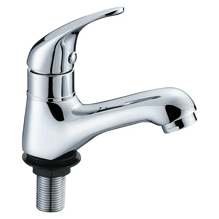 Grifo de lavabo 1 agua - Cromo, Brillante