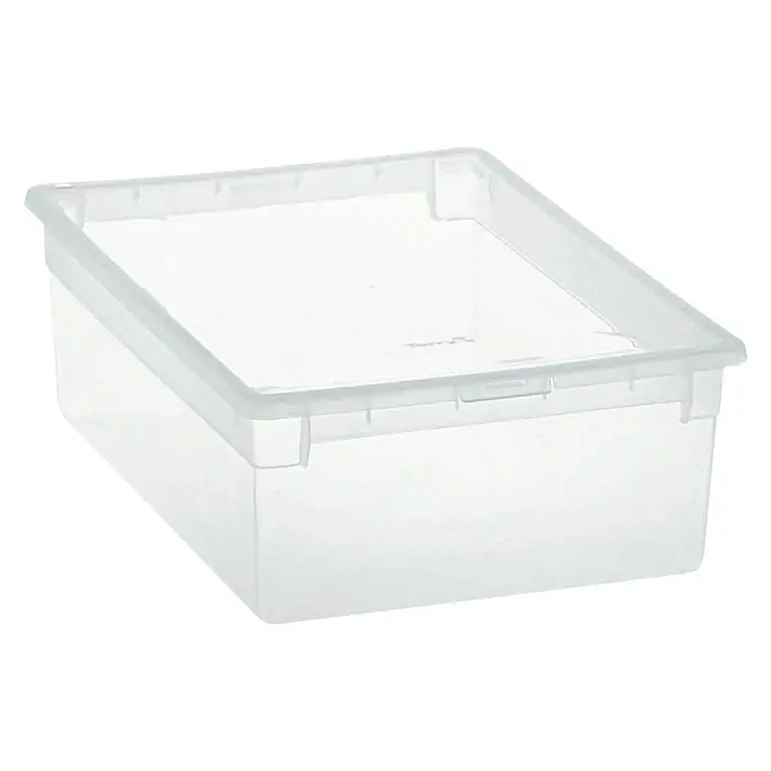 Terry Light Box Caja con tapa - 27,8 x 39,6 x 13,2 cm, Capacidad: 12 l