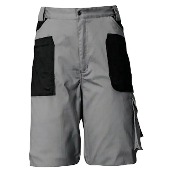 Industrial Starter Pantalones cortos de trabajo Stretch - Gris/Negro, L
