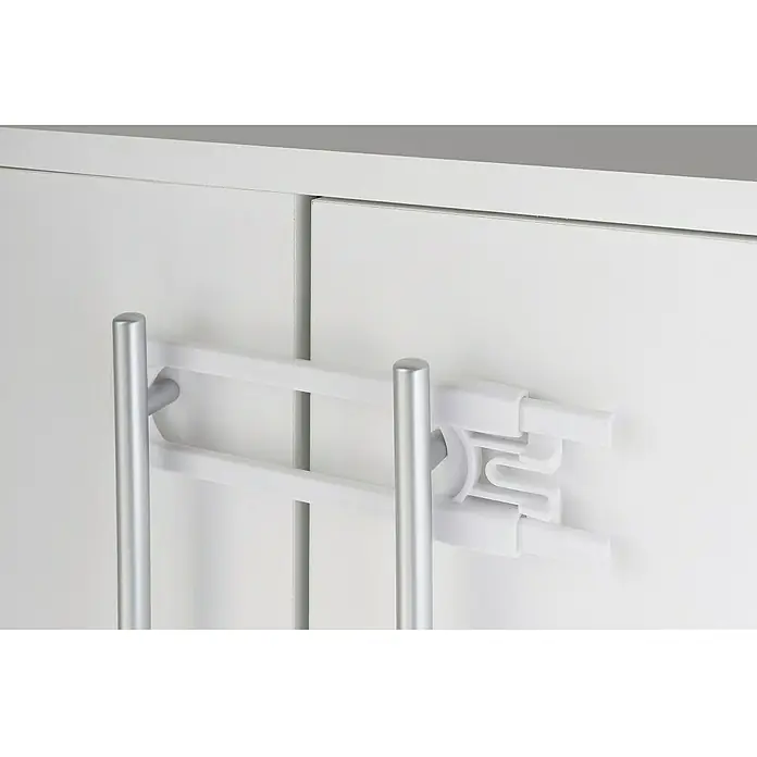 Arregui Cierre para muebles A-1044080 - L x An: 18,5 x 5,5 cm, Blanco