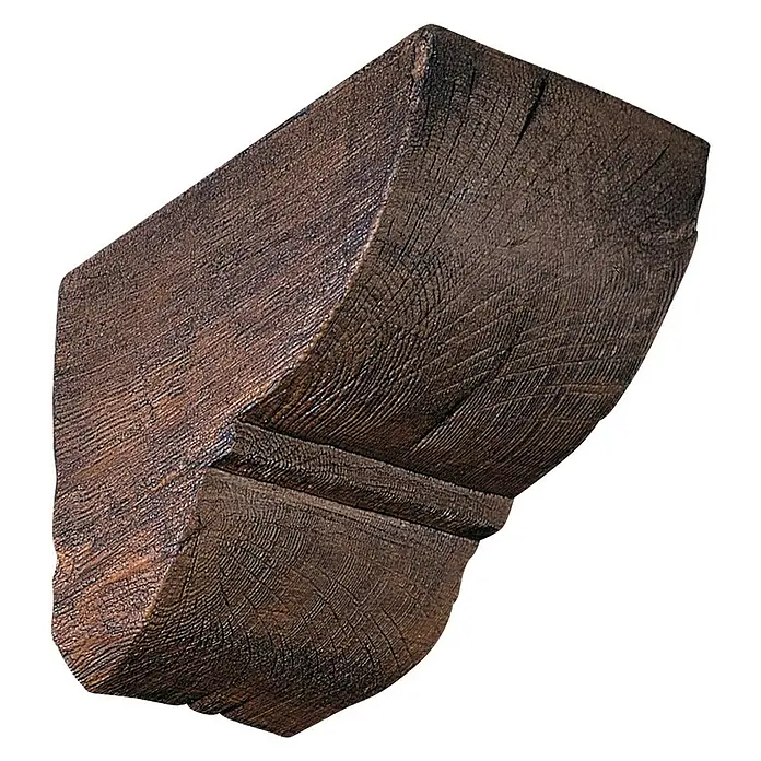 Decosa Elemento decorativo - 13 x 20 cm, Poliuretano, Roble oscuro